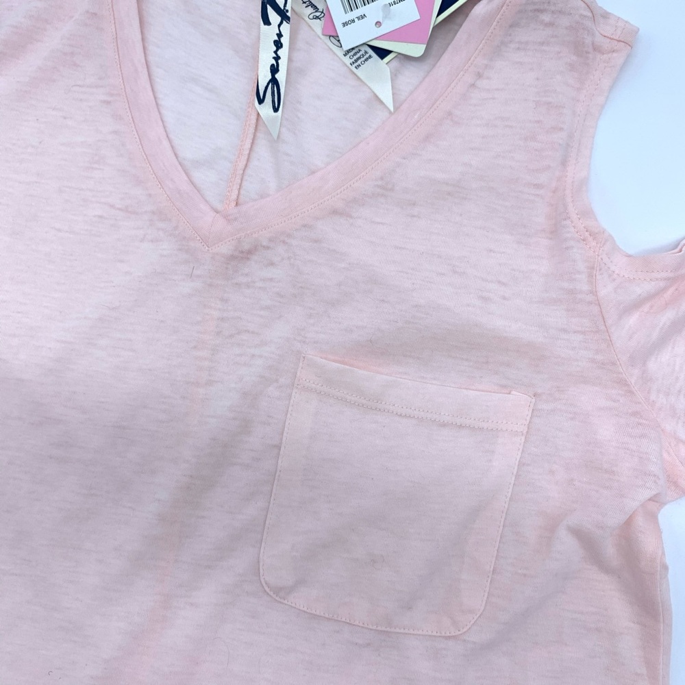 NWT Seven7 Open Shoulder Blush  Pink Top Small
